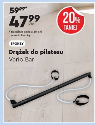 Drążek do pilatesu SPOKEY Vario Bar promocja w Biedronka
