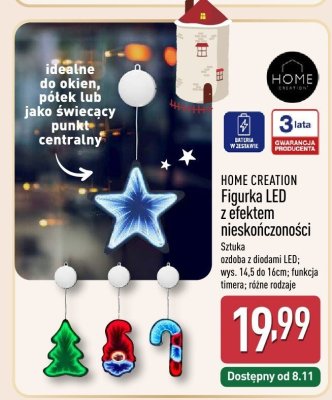 Figurka LED z efektem nieskończoności  promocja w Aldi