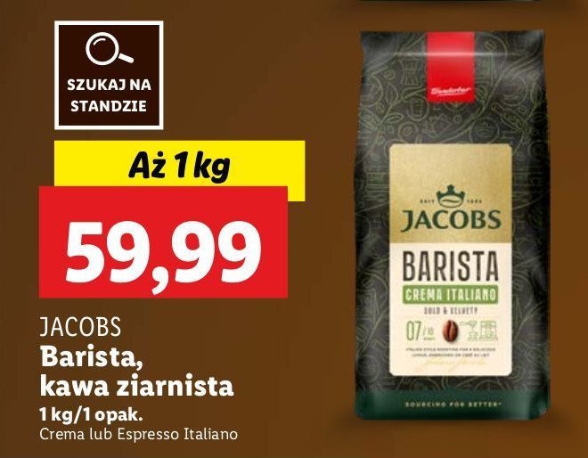 Kawa Jacobs barista editions espresso italiano promocja