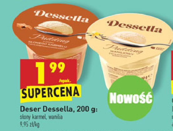 Pudding waniliowy Dessella promocja