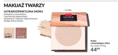 Puder rozświetlający Ultra Icy Glow Avon promocja w AVON
