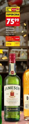 Whiskey Jameson promocja w Biedronka