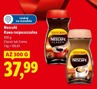 Kawa rozpuszczalna Nescafé promocja w Lidl