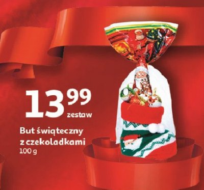But świąteczny + czekoladki promocja