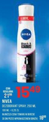 Dezodorant spray NIVEA promocja w Drogerie Natura
