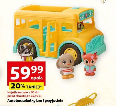 Autobus szkolny leo i przyjaciele promocja w Auchan