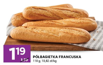 Półbagietka francuska promocja w Stokrotka