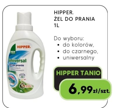 Żel do prania Hipper Universal 1L promocja w HIPPER.pl