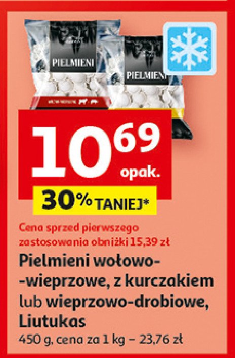 Pielmieni wieprzowo-drobiowe GARSO promocja