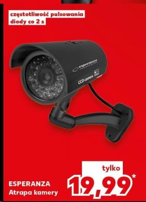 Atrapa kamery  promocja w Kaufland