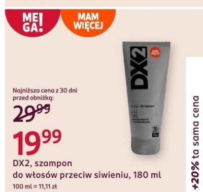 Szampon do włosów przeciw siwieniu  promocja w Rossmann