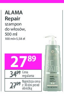 Szampon do włosów Alama repair promocja