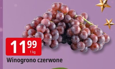 Winogrono czerwone promocja w Leclerc