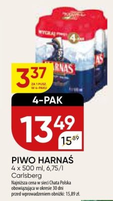 Piwo promocja w Chata Polska