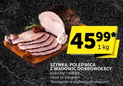 Szynka polędwica z wędowic Dobrowolscy promocja w Groszek