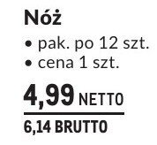Nóż Linia Larissa stal nierdzewna 18/10 promocja w Makro