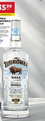 Wódka Żubrówka Biała 0,7 l promocja w Stokrotka