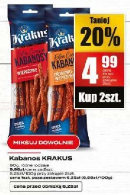 Kabanos Kabanos KRAKUS promocja w Supeco