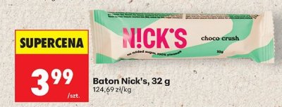 Baton Nick's 32g promocja w Biedronka
