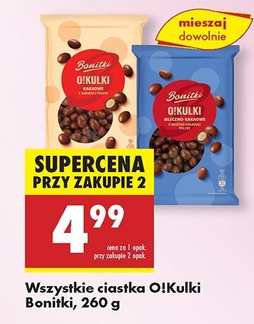 Kulki w czekoladzie deserowej Bonitki promocja