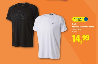 Koszulka funkcyjna męska promocja w Lidl