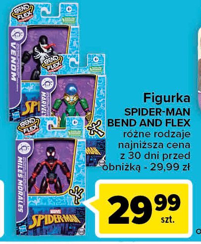 Figurka bend and flex spider-man Hasbro promocja