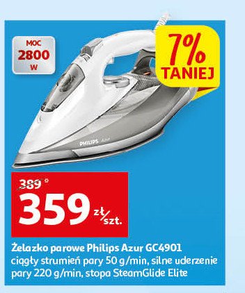 Żelazko azur gc4901/10 Philips promocja