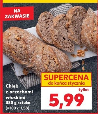Chleb z orzechami włoskimi promocja w Kaufland