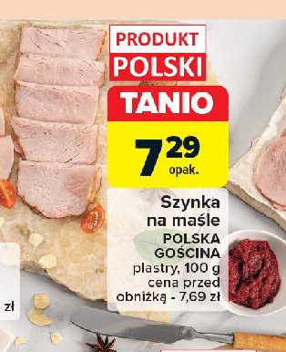 Szynka na maśle Polska gościna promocja w Carrefour