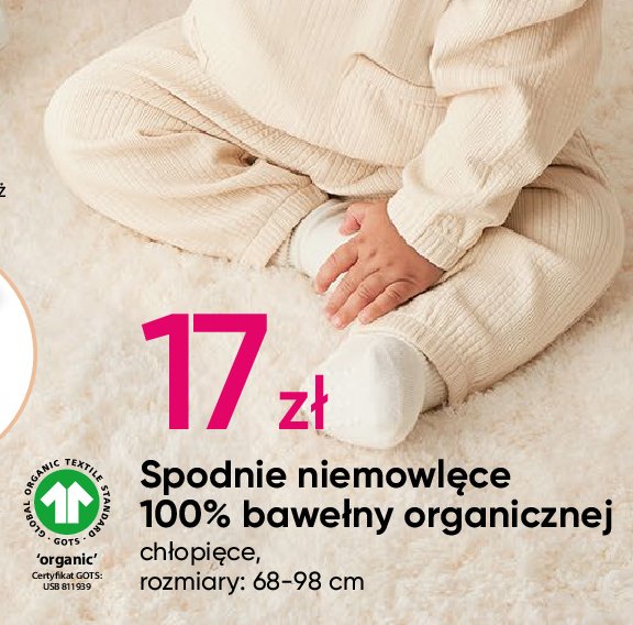 Spodnie chłopięce 68-98 cm promocja