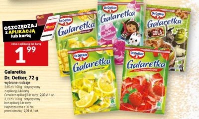 Galaretka Dr. Oetker, 72 g promocja w Twój Market
