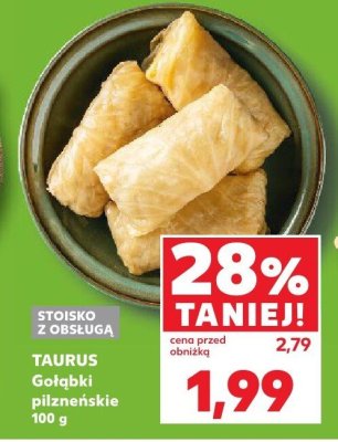 Gołąbki pilzneńskie Taurus promocja w Kaufland