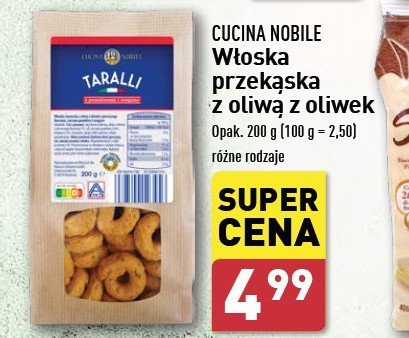 Taralli Cucina nobile promocja