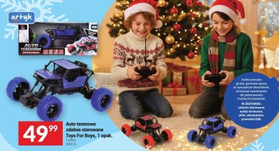 Auto terenowe zdalnie sterowane Toys For Boys, 1 opak. promocja w Twój Market