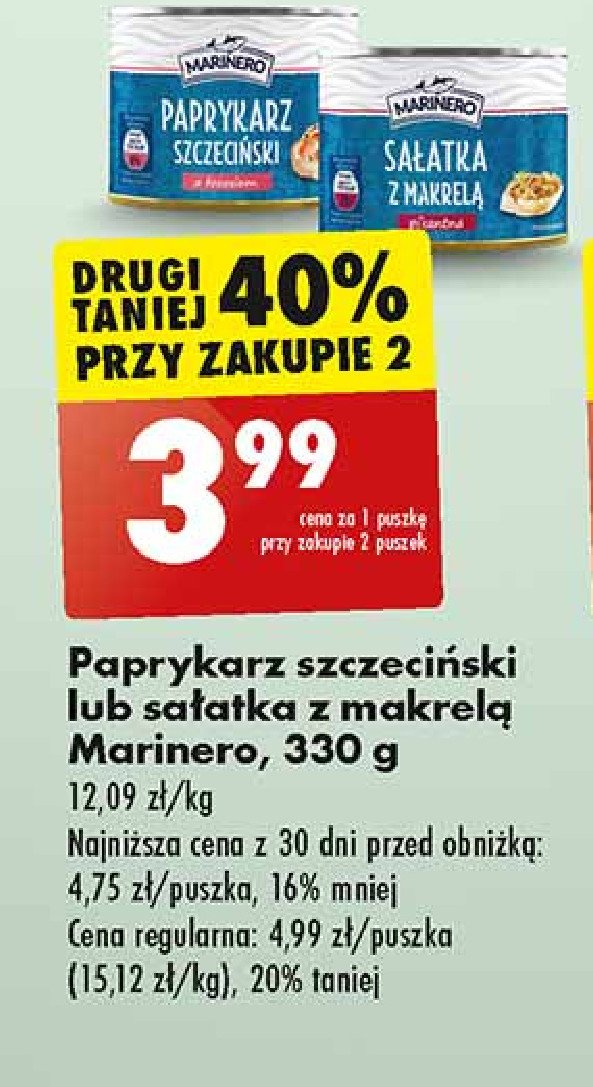 Paprykarz szczeciński z łososiem Marinero promocja