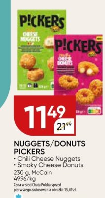 Nuggets/donuts Pickers Chili Cheese Nuggets, Smoky Cheese Donuts McCain promocja w Chata Polska