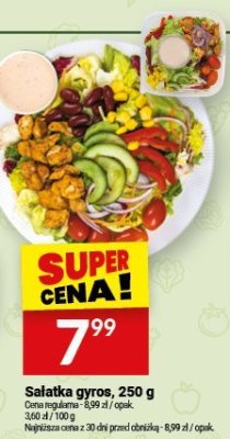 Sałatka gyros, 250 g promocja w Twój Market