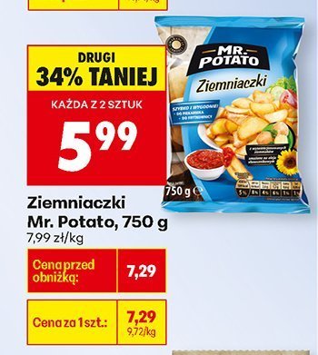 Ziemniaczki Mr. Potato, 750 g promocja w Biedronka