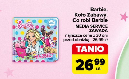 Koło zabawy. co robi barbie? promocja w Carrefour