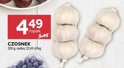 Czosnek 200g promocja w Stokrotka