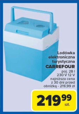 Lodówka turystyczna 28l Carrefour promocja