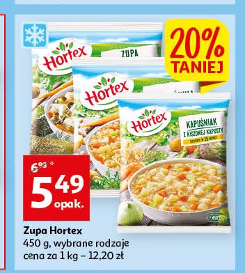 Zupa ogórkowa Hortex promocja