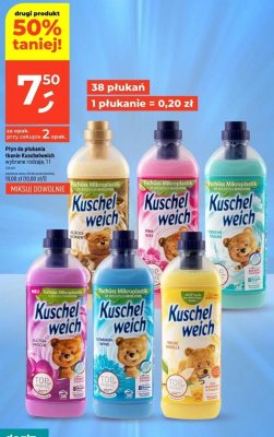 Płyn do płukania tkanin Kuschelweich Sommer-Wind 1l promocja w Dealz