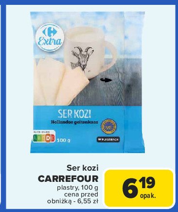 Ser kozi Carrefour promocja w Carrefour Market