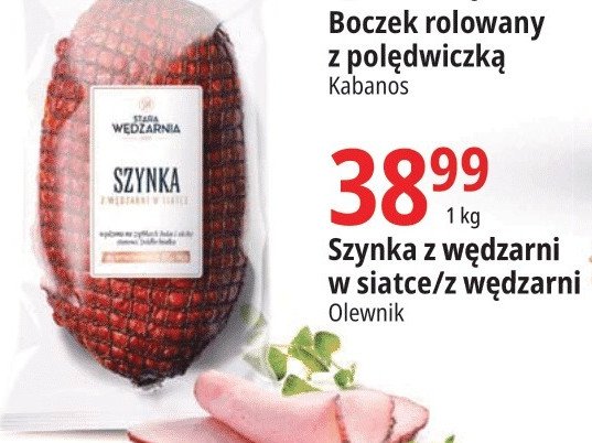Szynka ze starej w臋dzarni w siatce Olewnik promocja