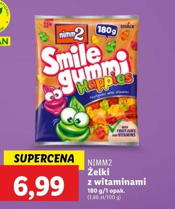 Żelki Nimm2 śmiejżelki happies promocja