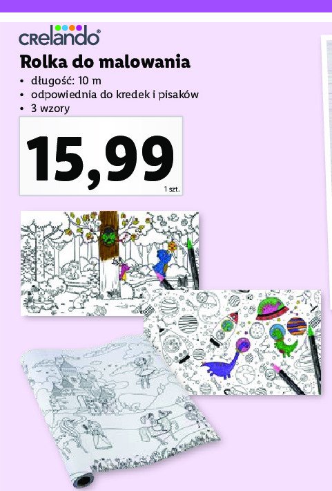 Rolka do malowania Crelando promocja