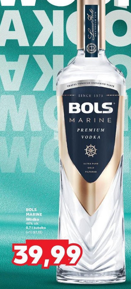 Wódka Bols marine promocja w Kaufland