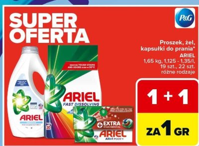 Kapsułki do prania promocja w Carrefour