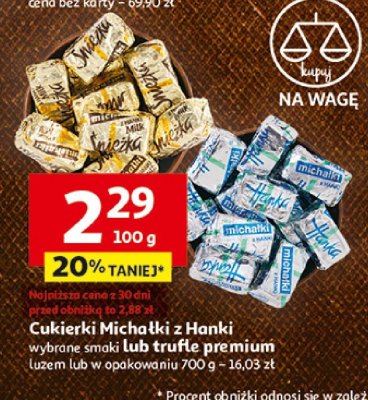 Cukierki promocja w Auchan